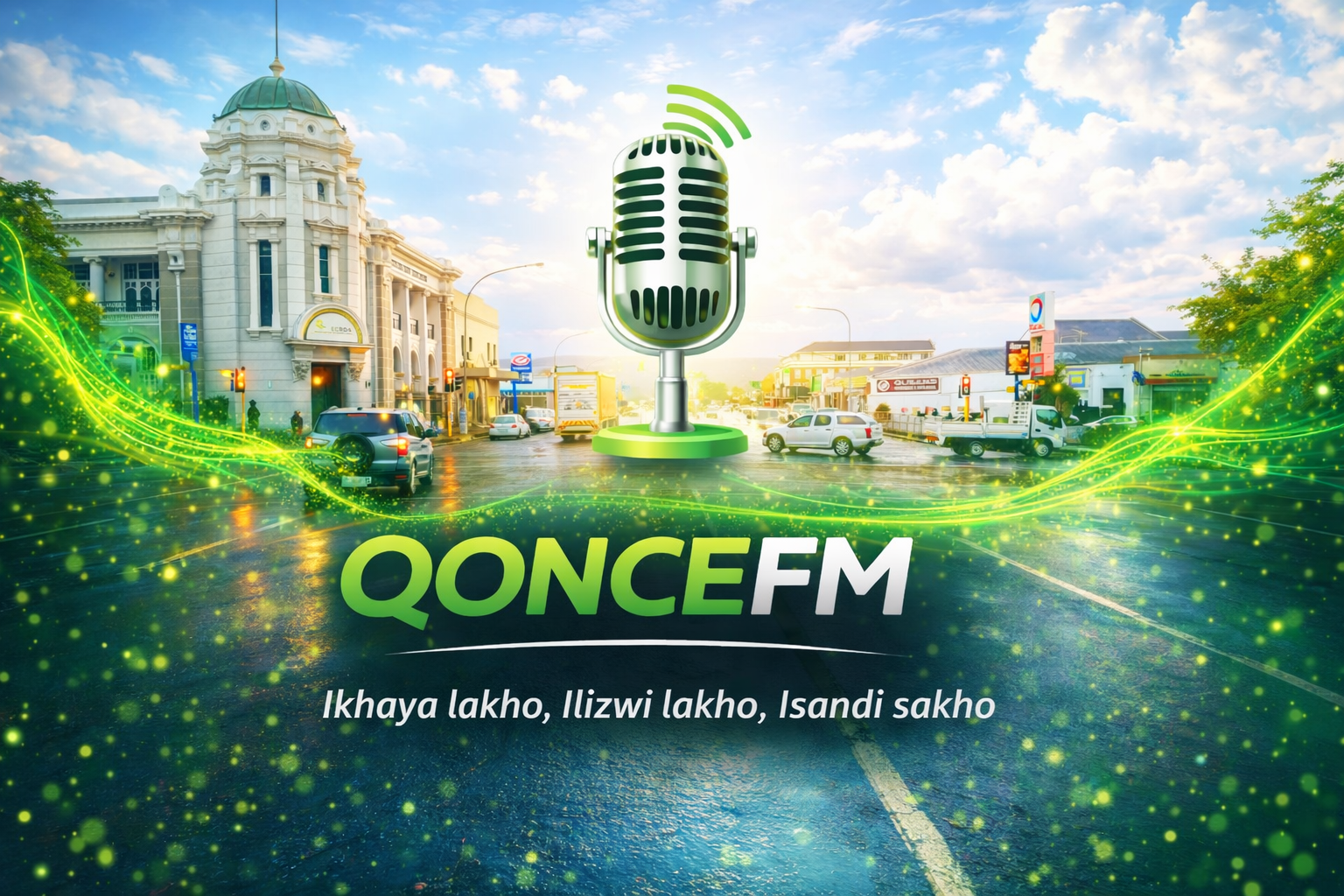 QonceFM logo in Qonce